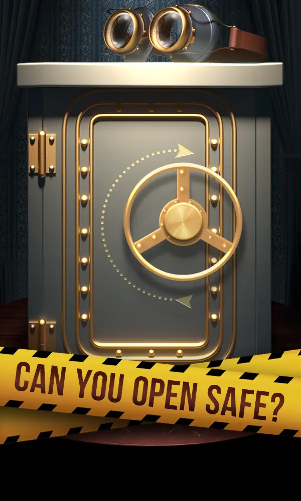 Ornate mechanical lock box from Open The Safe Puzzle Box